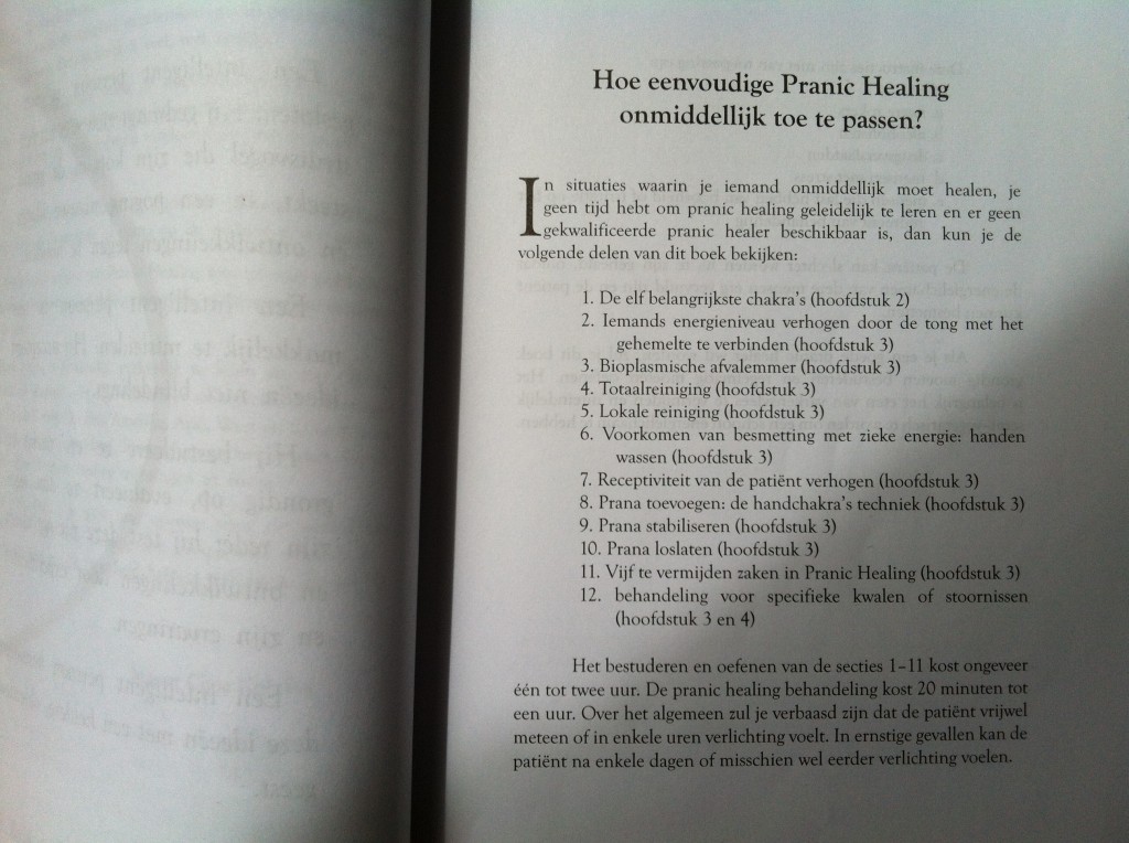 Boek Wonderen door Pranic Healing blz 0